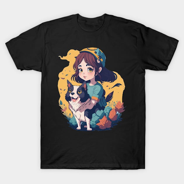 just a girl and her dog T-Shirt by charm3596